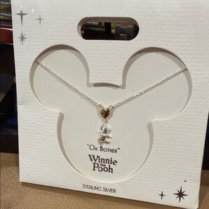 Disney parks Winnie the Pooh Sterling Silver Necklace